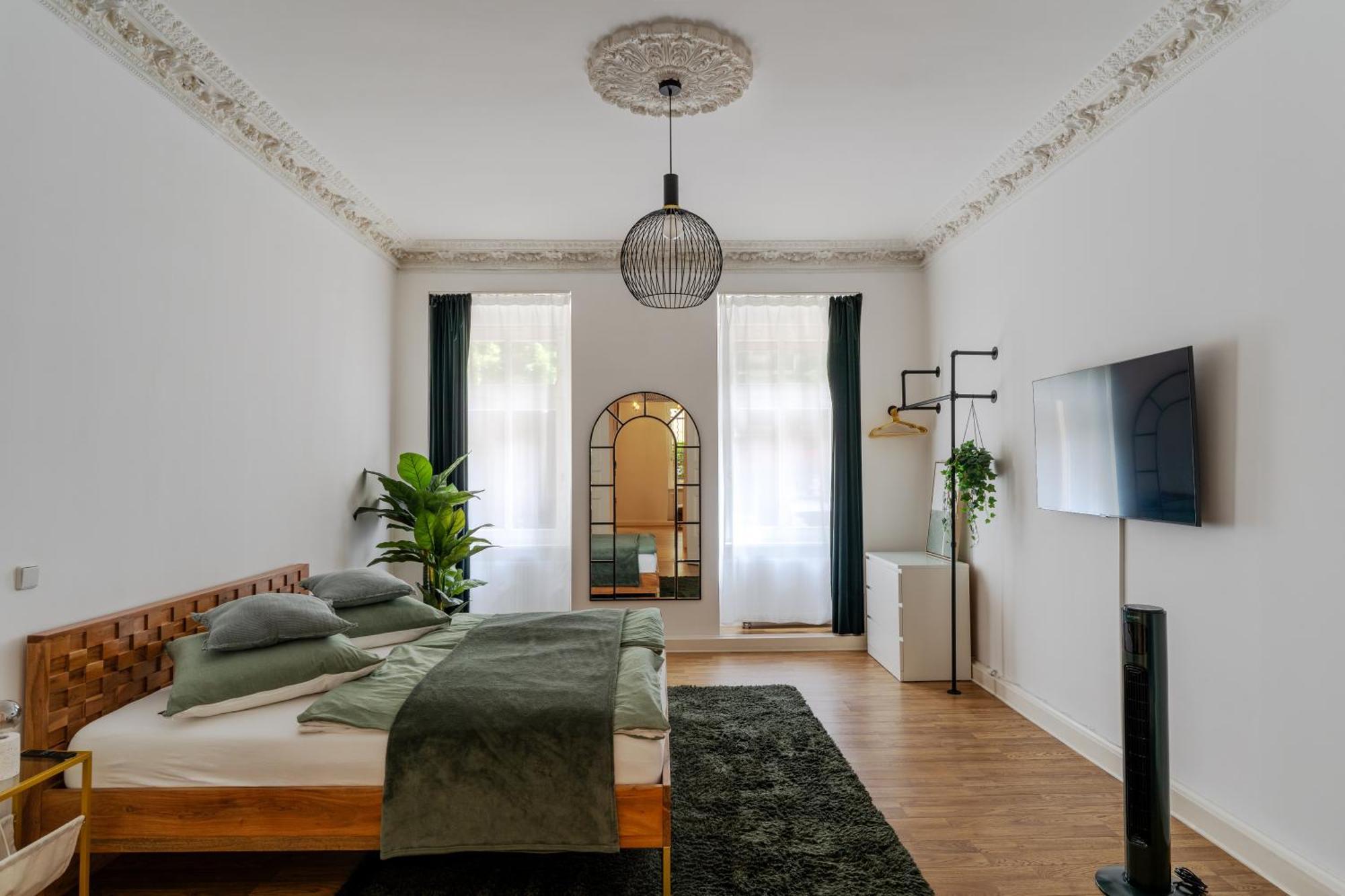 Leben Wie Ein Kreuzberger Altbau Charme Mit Stuck In Bester Kiezlage Berlin Eksteriør bilde